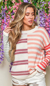 Bold & Bright Striped Sweater