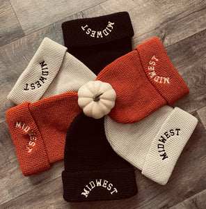 Midwest Waffle Knit Stocking Hat