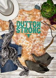 Dutton Strong tie dye graphic tee