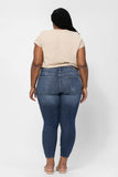 Mid-Rise Vintage Cut Off Judy Blue jeans