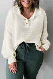 Plus Size Long Sleeve Sweater