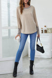 Round Neck Long Sleeve T-Shirt