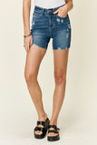 Judy Blue Full Size Tummy Control High Waist Denim Shorts