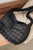 Large Quilted Shoulder Bag