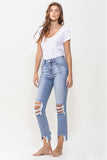 Lovervet Full Size Courtney Super High Rise Kick Flare Jeans