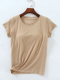 Round Neck Short Sleeve T-Shirt