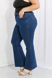 Judy Blue Ava Full Size Cool Denim Tummy Control Flare