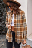 Plaid Button Up Long Sleeve Shirt