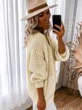 V-Neck Long Sleeve Cardigan