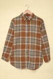 Plaid Button Up Long Sleeve Shirt