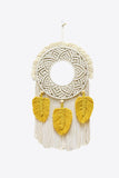 Hand-Woven Fringe Macrame Wall Hanging