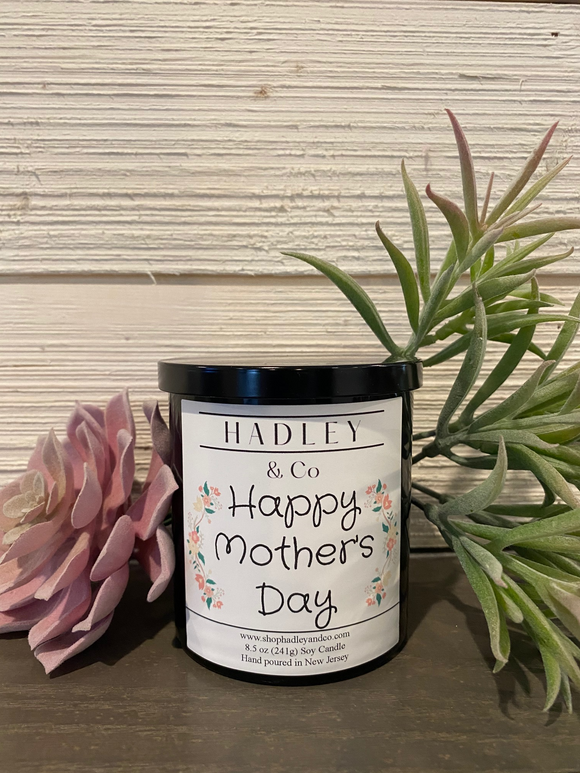 Happy Mother's Day candle